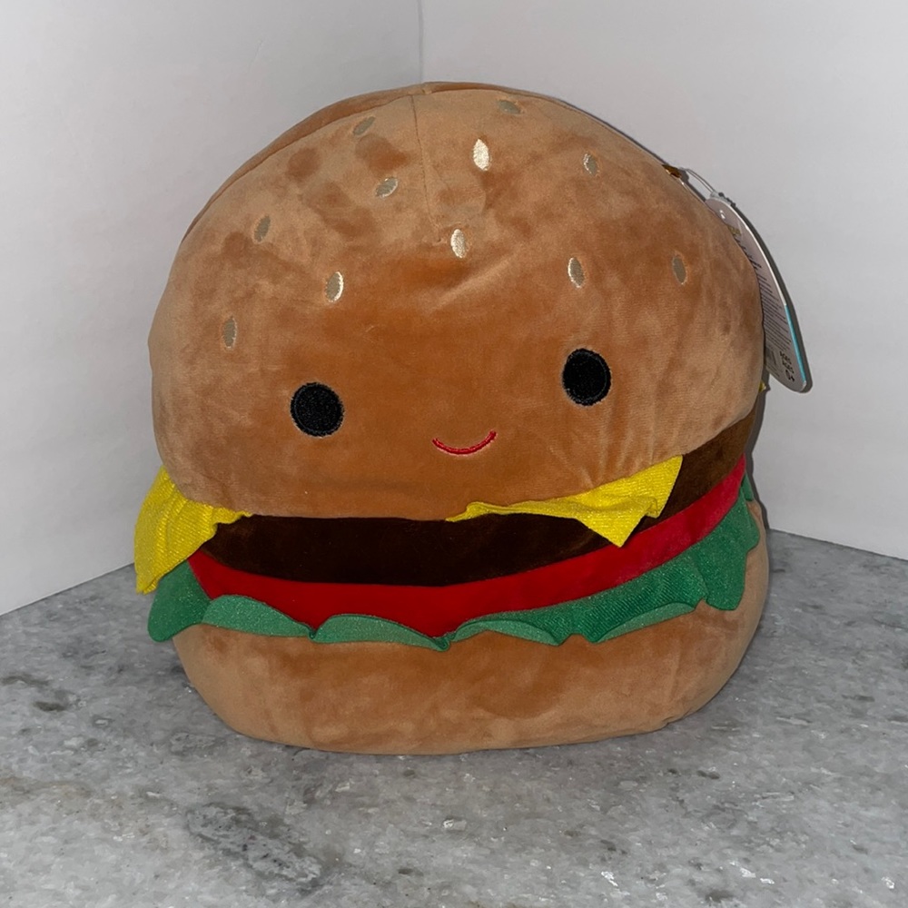 Squishmallows Carl the Cheeseburger 12” Canadian BNWT